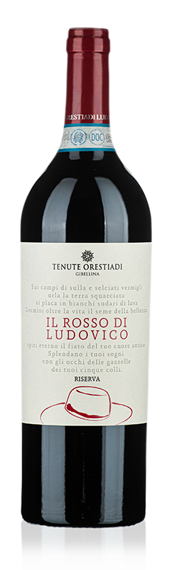 ludovico rosso sicilia doc riserva 75cl tenute orestiadi