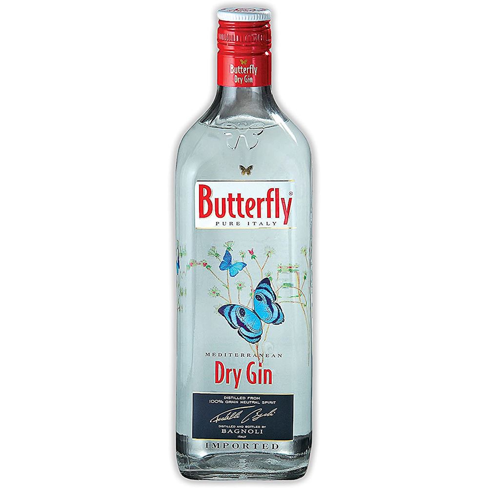 BUTTERFLY DRY GIN 1L